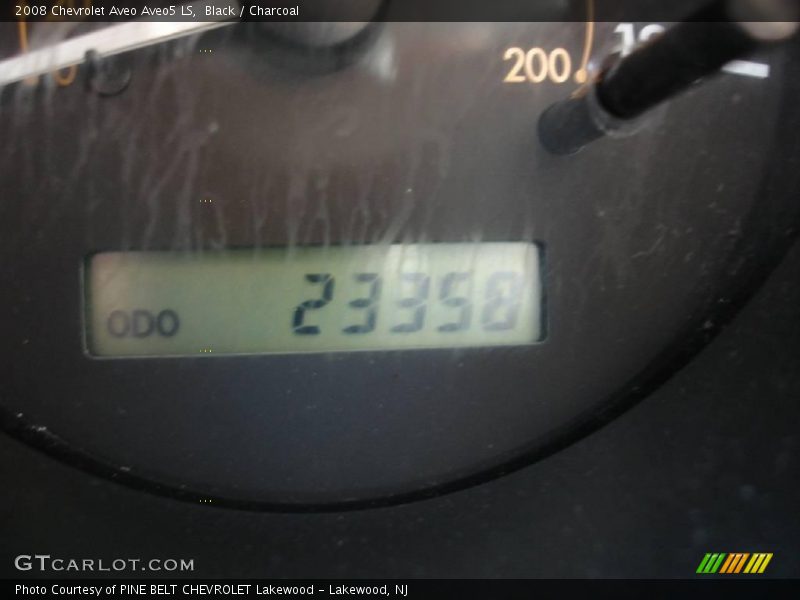Black / Charcoal 2008 Chevrolet Aveo Aveo5 LS