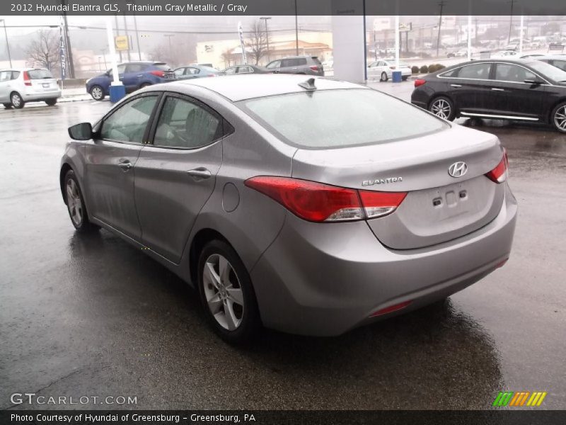 Titanium Gray Metallic / Gray 2012 Hyundai Elantra GLS