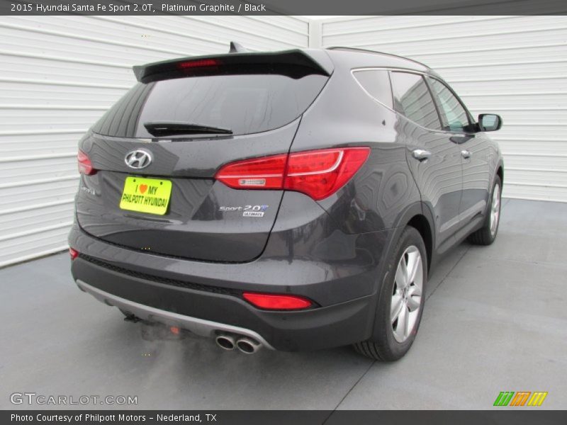 Platinum Graphite / Black 2015 Hyundai Santa Fe Sport 2.0T