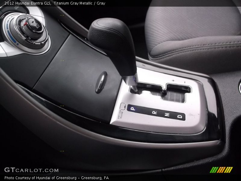 Titanium Gray Metallic / Gray 2012 Hyundai Elantra GLS