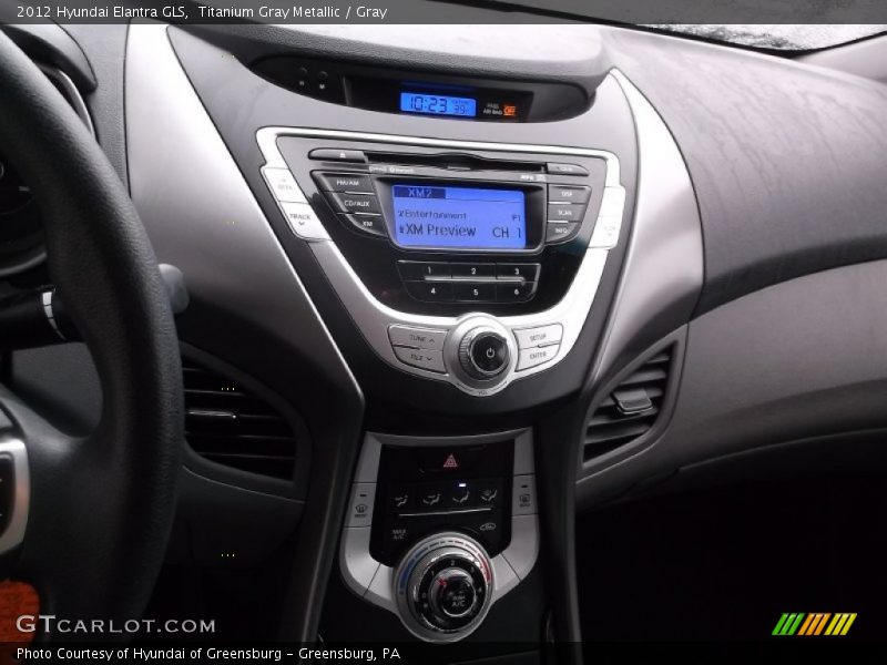 Titanium Gray Metallic / Gray 2012 Hyundai Elantra GLS