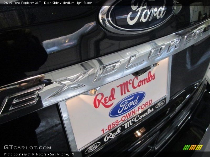 Dark Side / Medium Light Stone 2015 Ford Explorer XLT