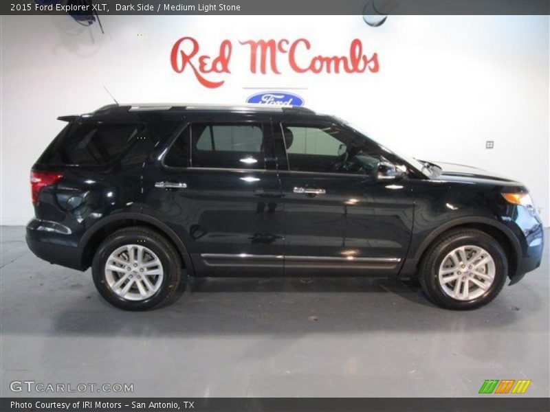 Dark Side / Medium Light Stone 2015 Ford Explorer XLT