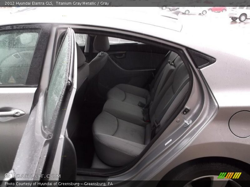 Titanium Gray Metallic / Gray 2012 Hyundai Elantra GLS