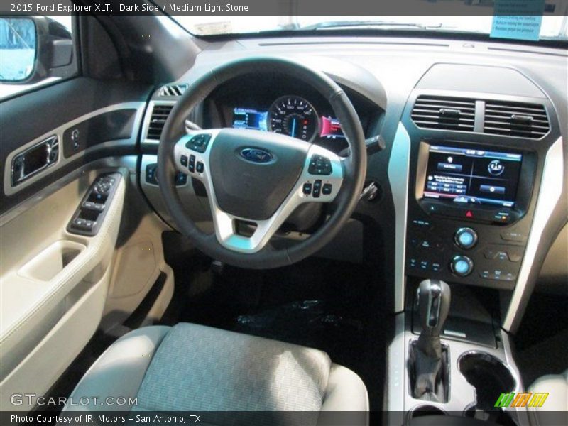 Dark Side / Medium Light Stone 2015 Ford Explorer XLT