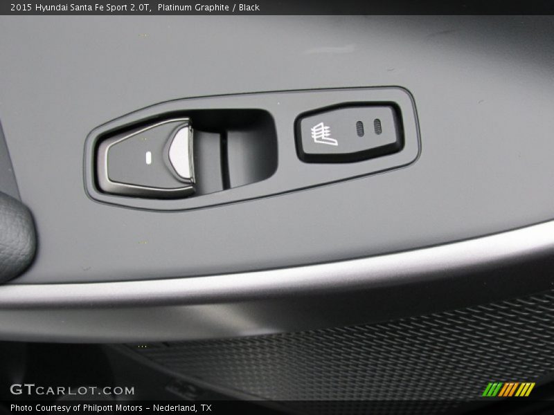 Platinum Graphite / Black 2015 Hyundai Santa Fe Sport 2.0T