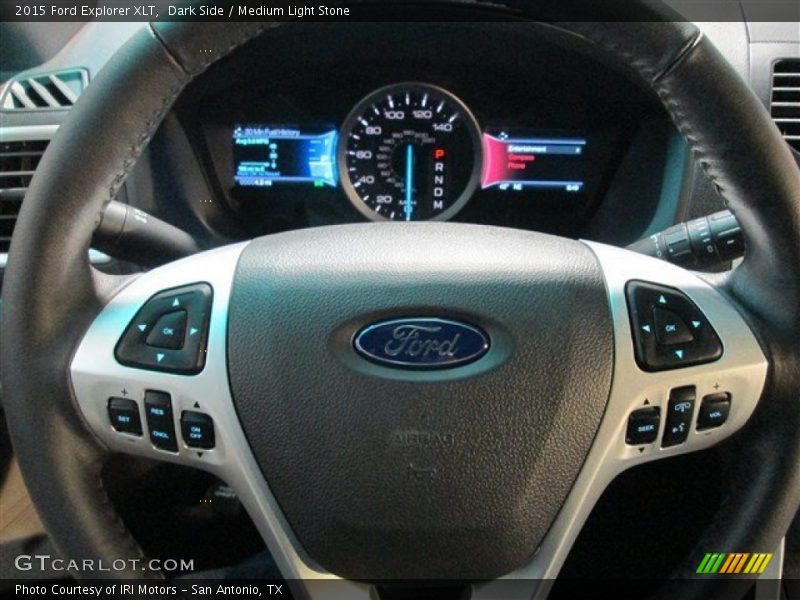 Dark Side / Medium Light Stone 2015 Ford Explorer XLT