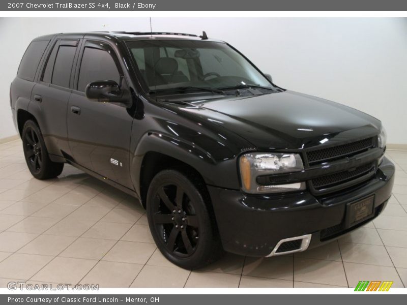 Black / Ebony 2007 Chevrolet TrailBlazer SS 4x4