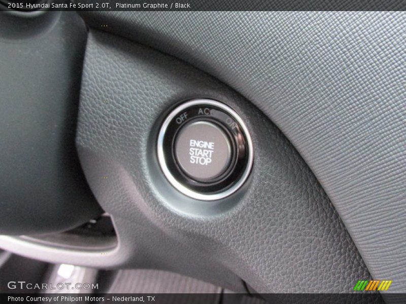 Platinum Graphite / Black 2015 Hyundai Santa Fe Sport 2.0T
