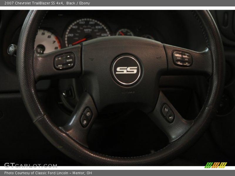 Black / Ebony 2007 Chevrolet TrailBlazer SS 4x4