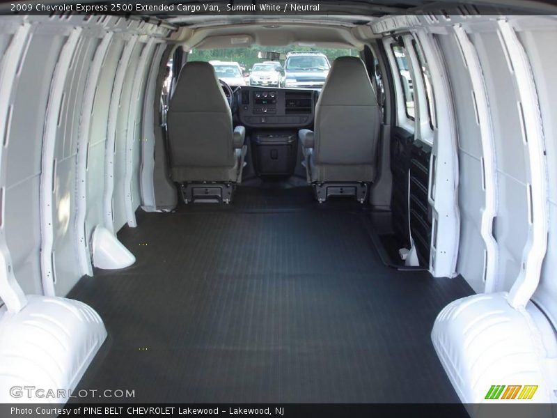 Summit White / Neutral 2009 Chevrolet Express 2500 Extended Cargo Van