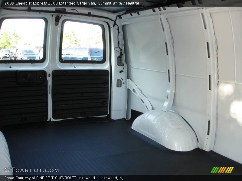 Summit White / Neutral 2009 Chevrolet Express 2500 Extended Cargo Van