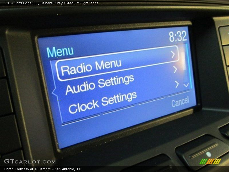 Mineral Gray / Medium Light Stone 2014 Ford Edge SEL