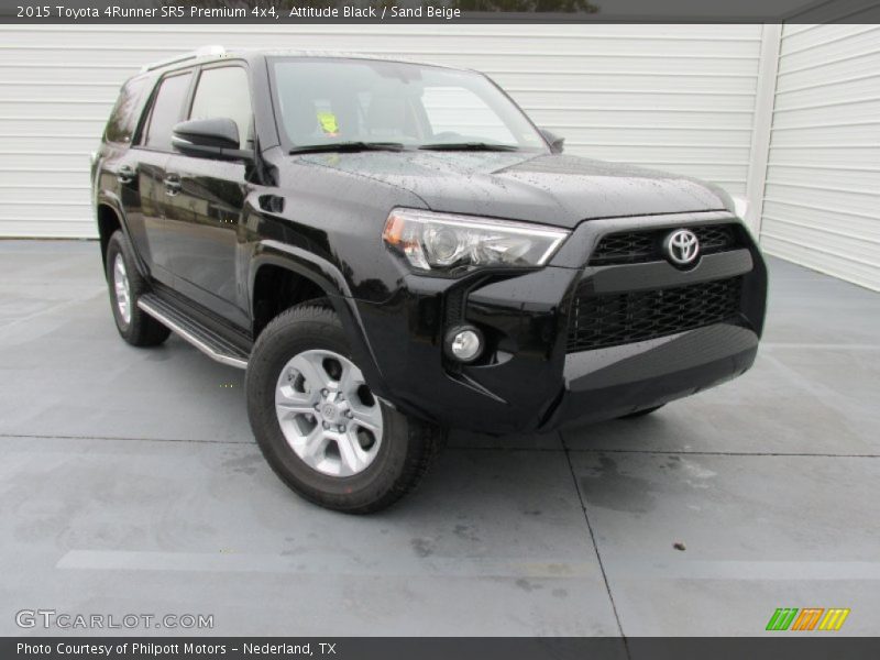 Attitude Black / Sand Beige 2015 Toyota 4Runner SR5 Premium 4x4
