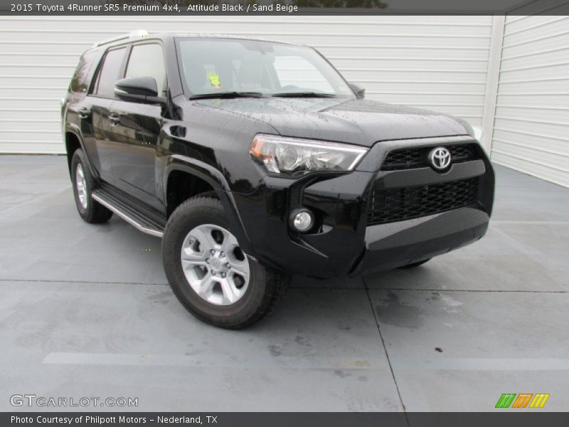 Attitude Black / Sand Beige 2015 Toyota 4Runner SR5 Premium 4x4
