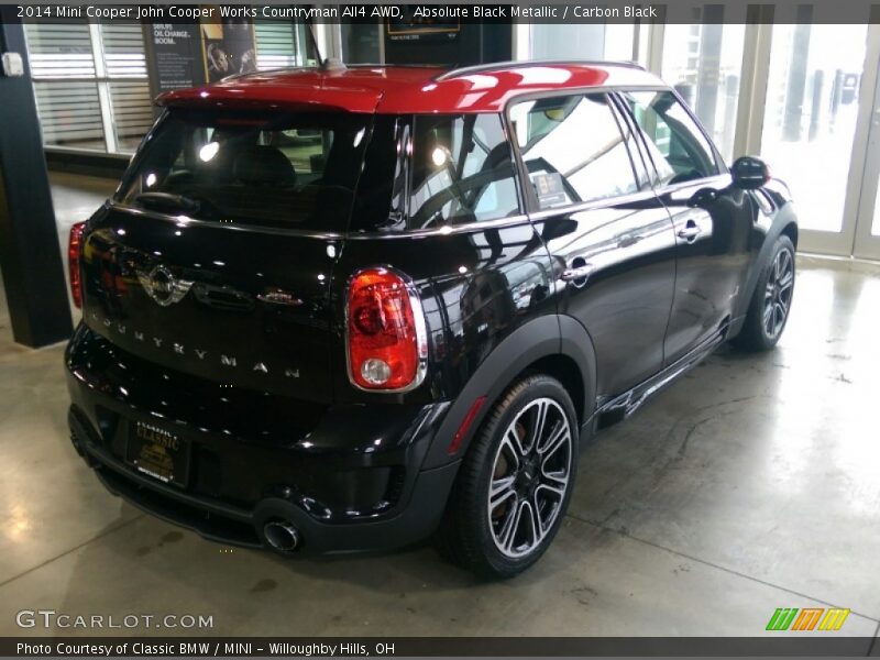Absolute Black Metallic / Carbon Black 2014 Mini Cooper John Cooper Works Countryman All4 AWD