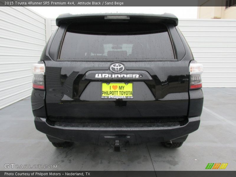 Attitude Black / Sand Beige 2015 Toyota 4Runner SR5 Premium 4x4