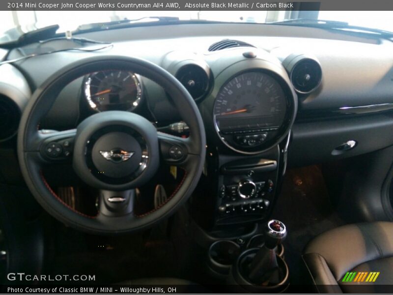 Absolute Black Metallic / Carbon Black 2014 Mini Cooper John Cooper Works Countryman All4 AWD