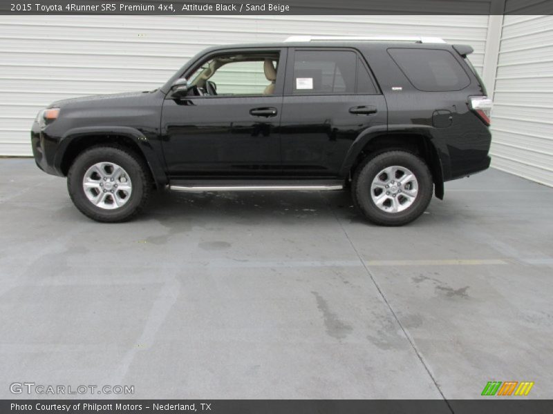 Attitude Black / Sand Beige 2015 Toyota 4Runner SR5 Premium 4x4