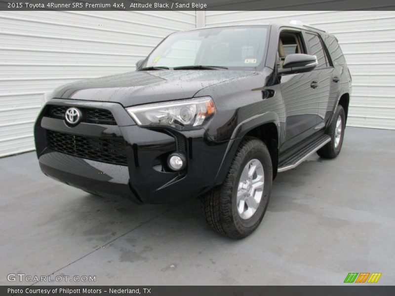 Attitude Black / Sand Beige 2015 Toyota 4Runner SR5 Premium 4x4
