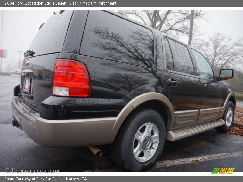 Black / Medium Parchment 2004 Ford Expedition Eddie Bauer