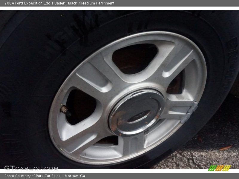 Black / Medium Parchment 2004 Ford Expedition Eddie Bauer