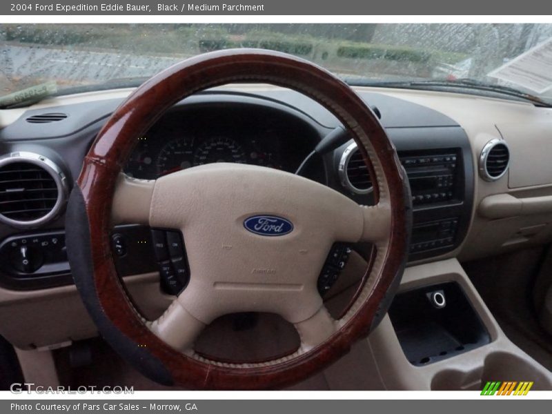 Black / Medium Parchment 2004 Ford Expedition Eddie Bauer