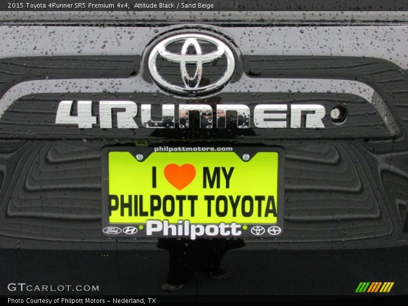 Attitude Black / Sand Beige 2015 Toyota 4Runner SR5 Premium 4x4
