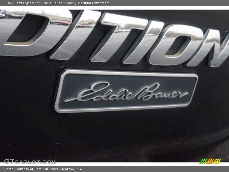 Black / Medium Parchment 2004 Ford Expedition Eddie Bauer