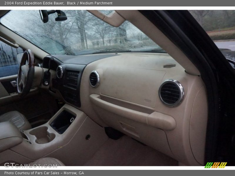 Black / Medium Parchment 2004 Ford Expedition Eddie Bauer