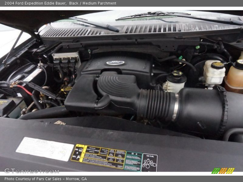 Black / Medium Parchment 2004 Ford Expedition Eddie Bauer
