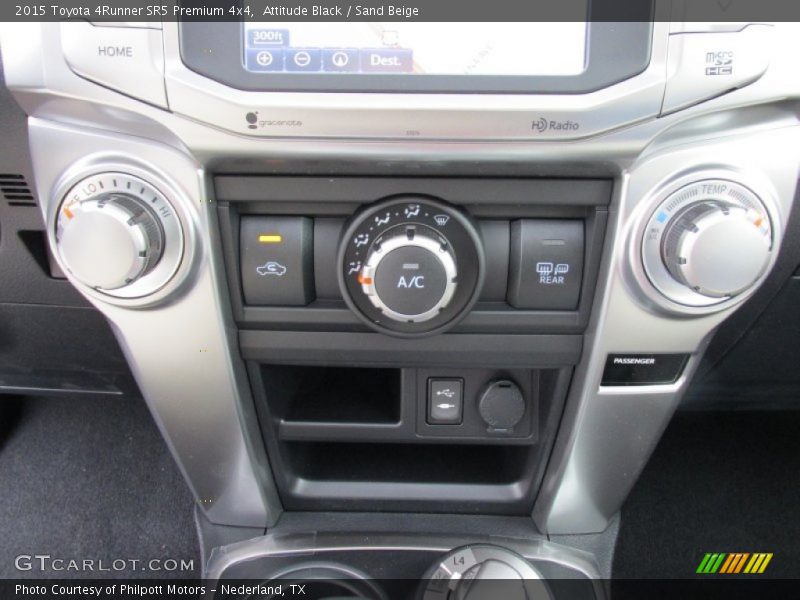 Attitude Black / Sand Beige 2015 Toyota 4Runner SR5 Premium 4x4