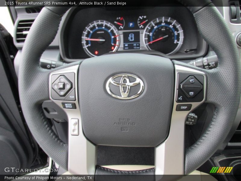 Attitude Black / Sand Beige 2015 Toyota 4Runner SR5 Premium 4x4