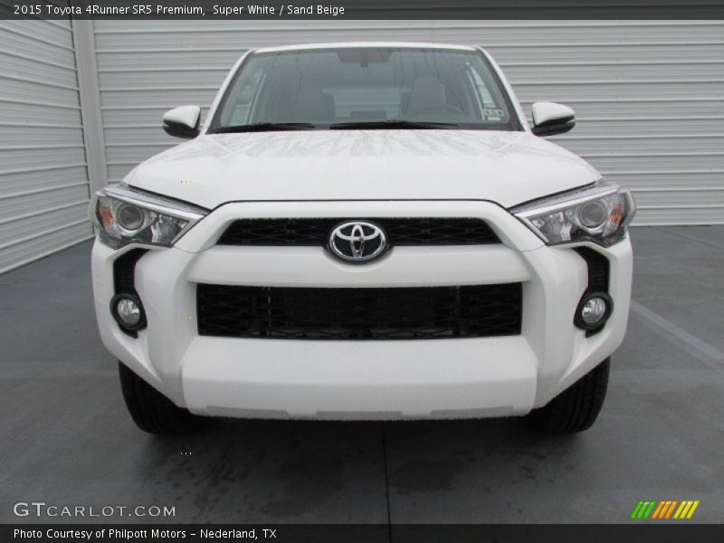 Super White / Sand Beige 2015 Toyota 4Runner SR5 Premium