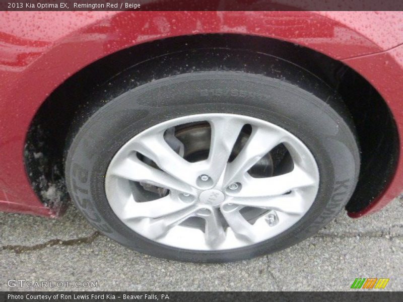 Remington Red / Beige 2013 Kia Optima EX