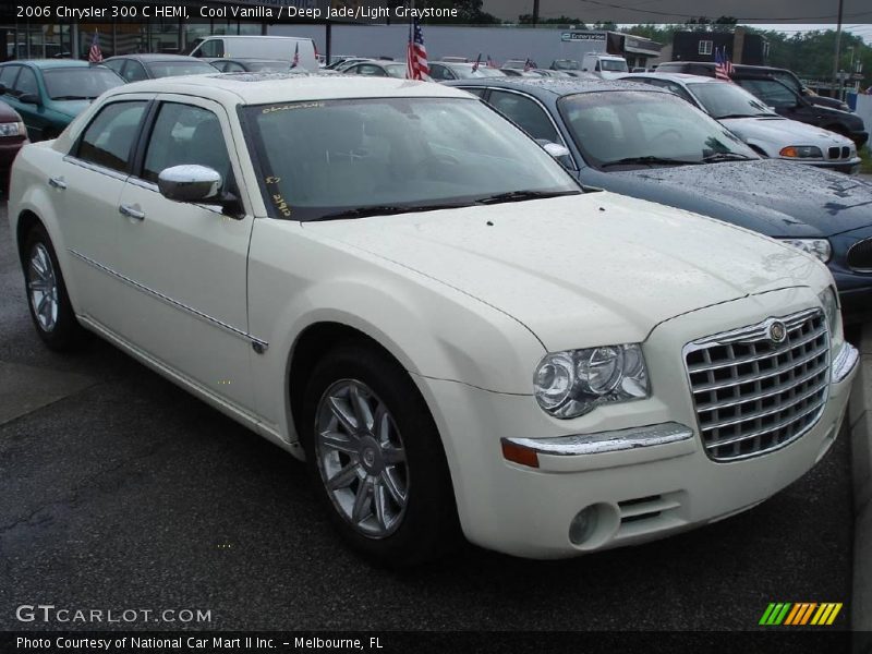 Cool Vanilla / Deep Jade/Light Graystone 2006 Chrysler 300 C HEMI