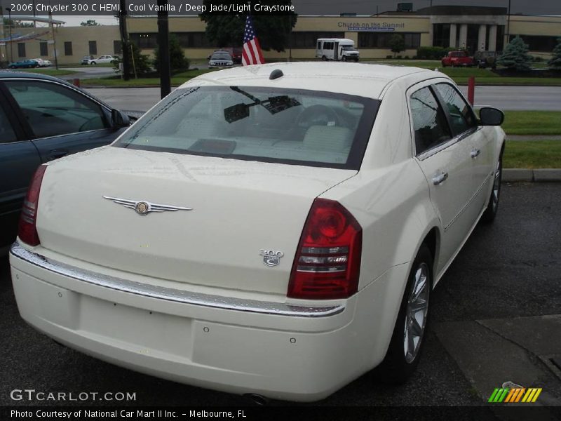 Cool Vanilla / Deep Jade/Light Graystone 2006 Chrysler 300 C HEMI