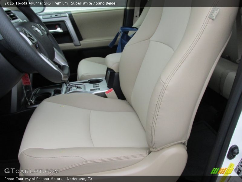 Super White / Sand Beige 2015 Toyota 4Runner SR5 Premium