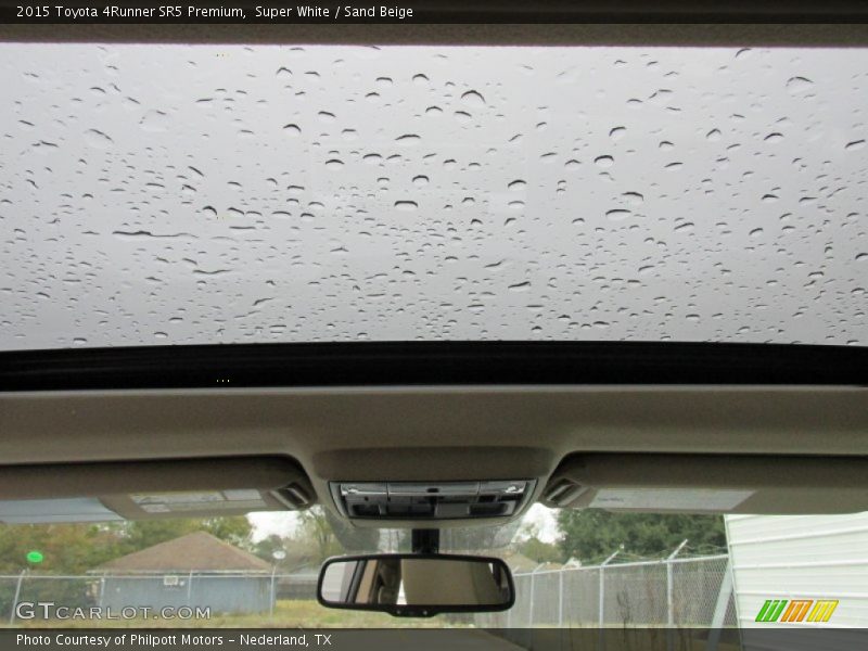 Super White / Sand Beige 2015 Toyota 4Runner SR5 Premium