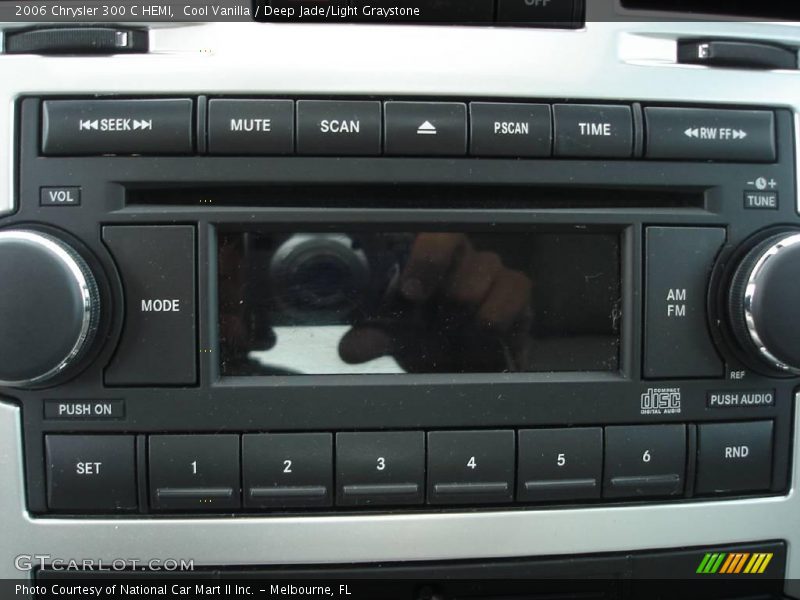Cool Vanilla / Deep Jade/Light Graystone 2006 Chrysler 300 C HEMI