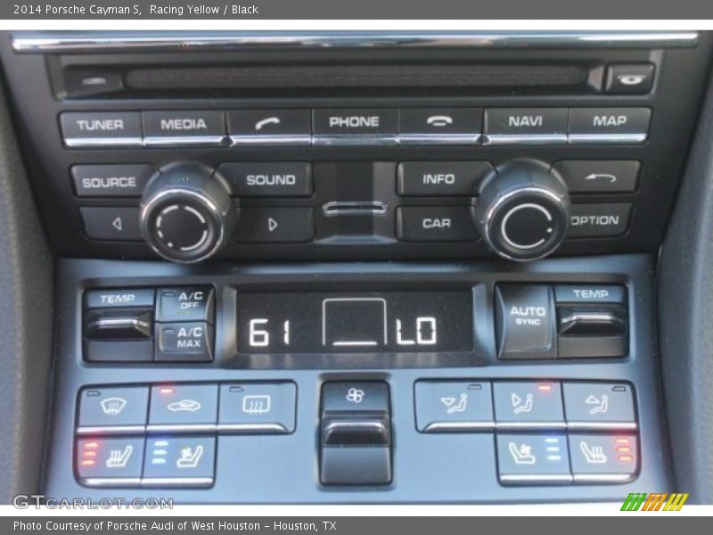 Racing Yellow / Black 2014 Porsche Cayman S