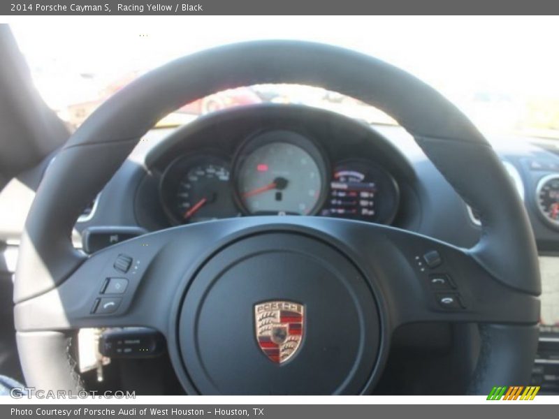 Racing Yellow / Black 2014 Porsche Cayman S