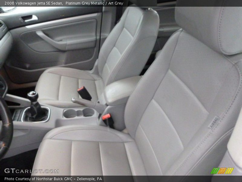 Platinum Grey Metallic / Art Grey 2008 Volkswagen Jetta SE Sedan