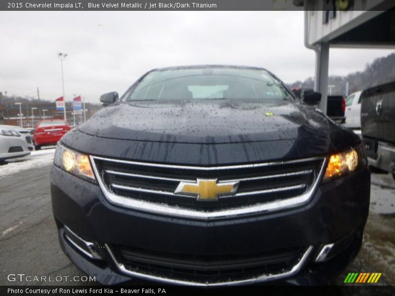 Blue Velvet Metallic / Jet Black/Dark Titanium 2015 Chevrolet Impala LT