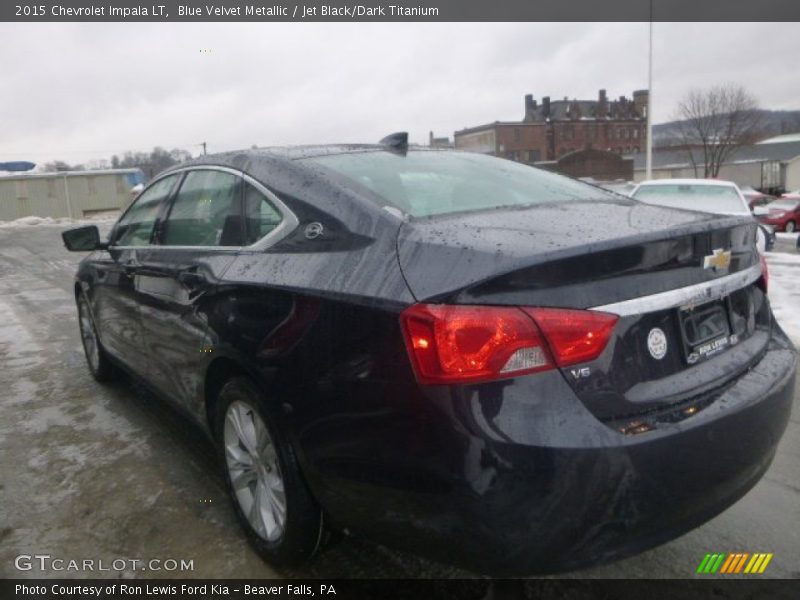 Blue Velvet Metallic / Jet Black/Dark Titanium 2015 Chevrolet Impala LT