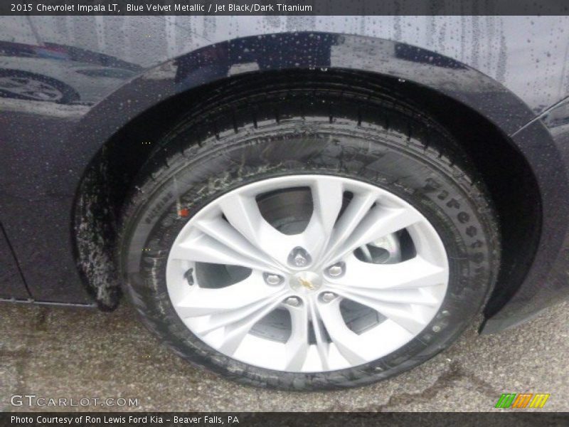 Blue Velvet Metallic / Jet Black/Dark Titanium 2015 Chevrolet Impala LT