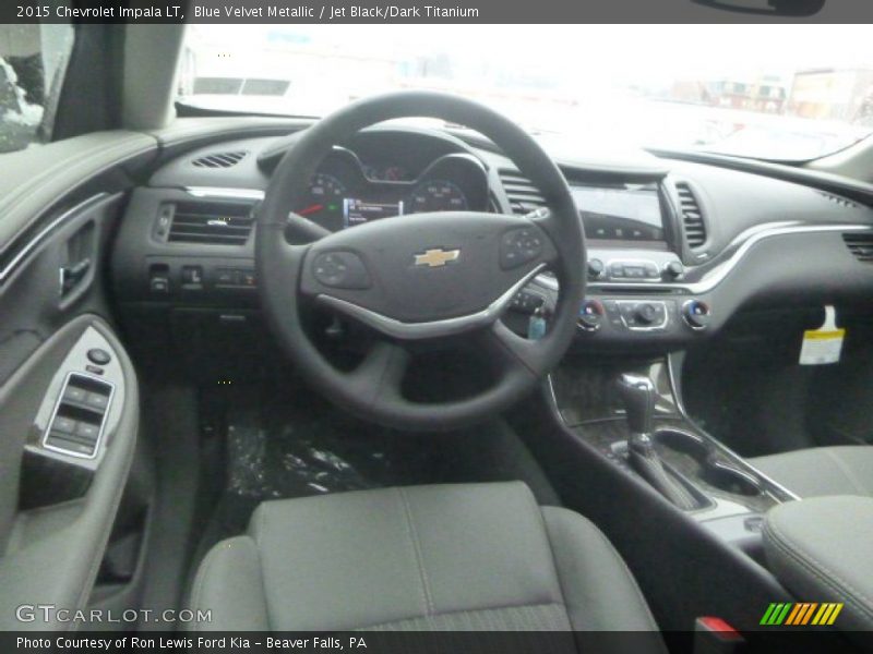 Blue Velvet Metallic / Jet Black/Dark Titanium 2015 Chevrolet Impala LT