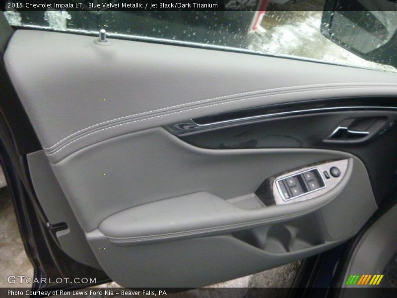 Blue Velvet Metallic / Jet Black/Dark Titanium 2015 Chevrolet Impala LT