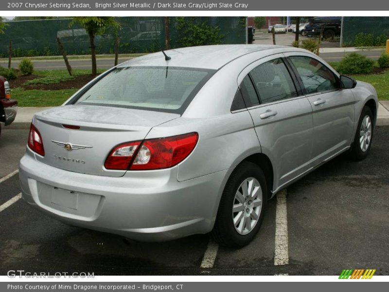 Bright Silver Metallic / Dark Slate Gray/Light Slate Gray 2007 Chrysler Sebring Sedan
