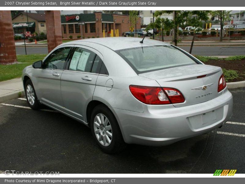Bright Silver Metallic / Dark Slate Gray/Light Slate Gray 2007 Chrysler Sebring Sedan